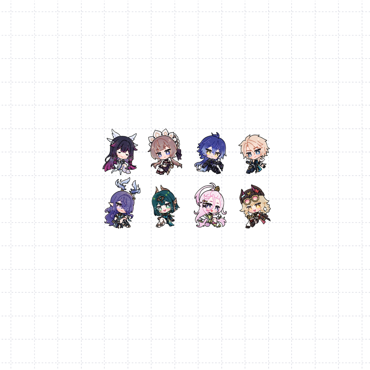 Genshin Stickers 3