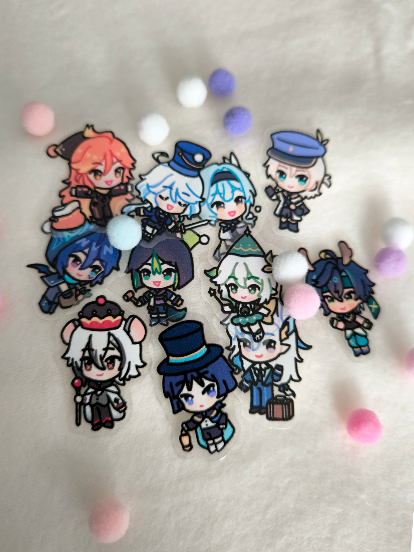 Genshin Xmas Sticker Pack