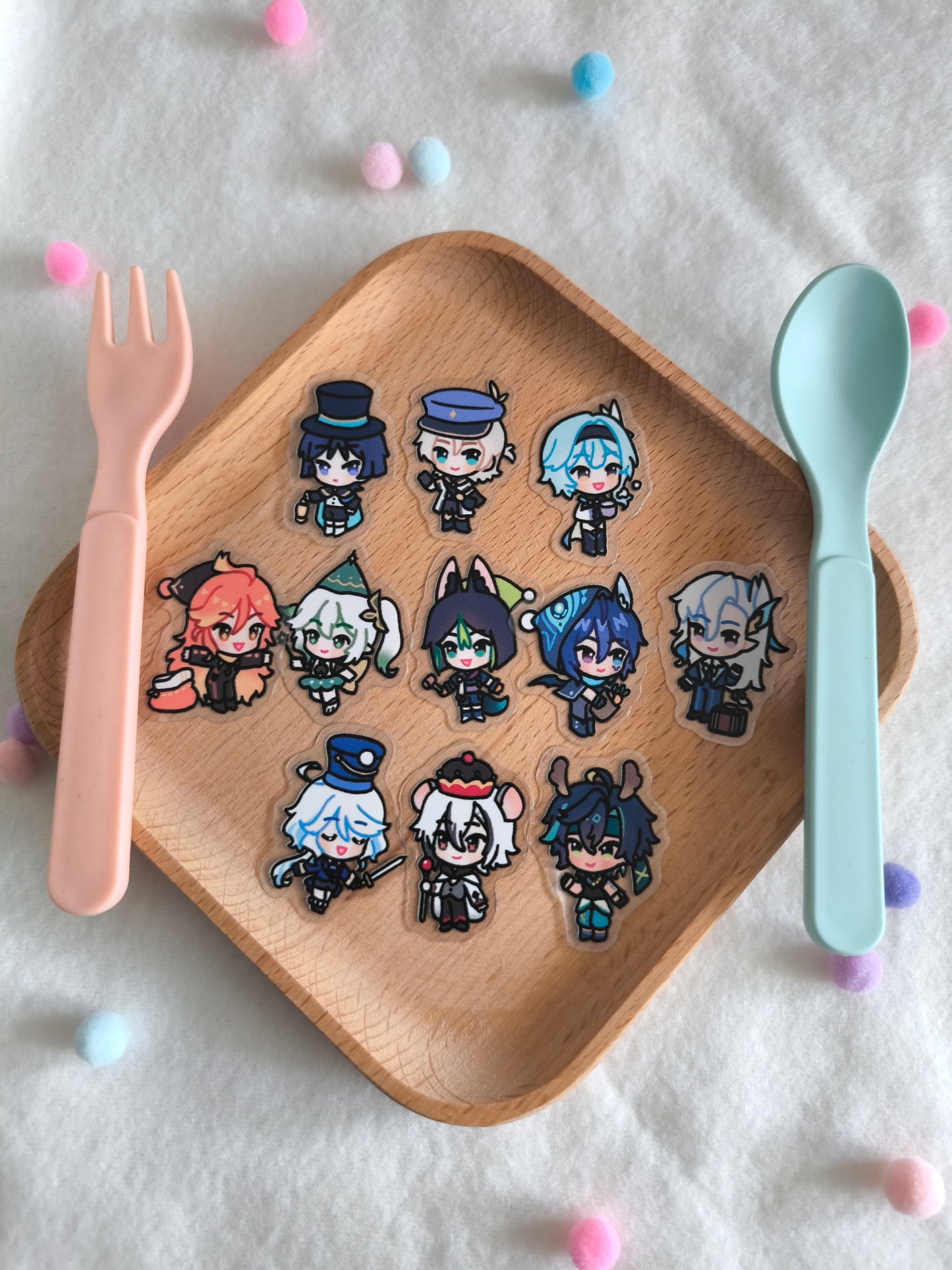 Genshin Xmas Sticker Pack