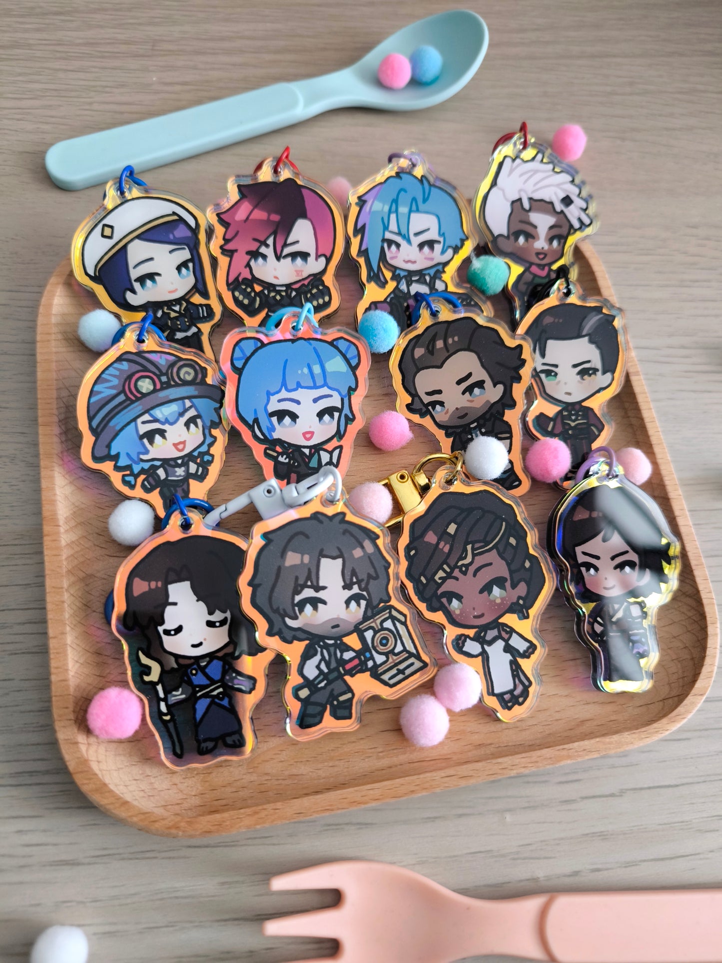 Arcane Unofficial Fanmerch Charms