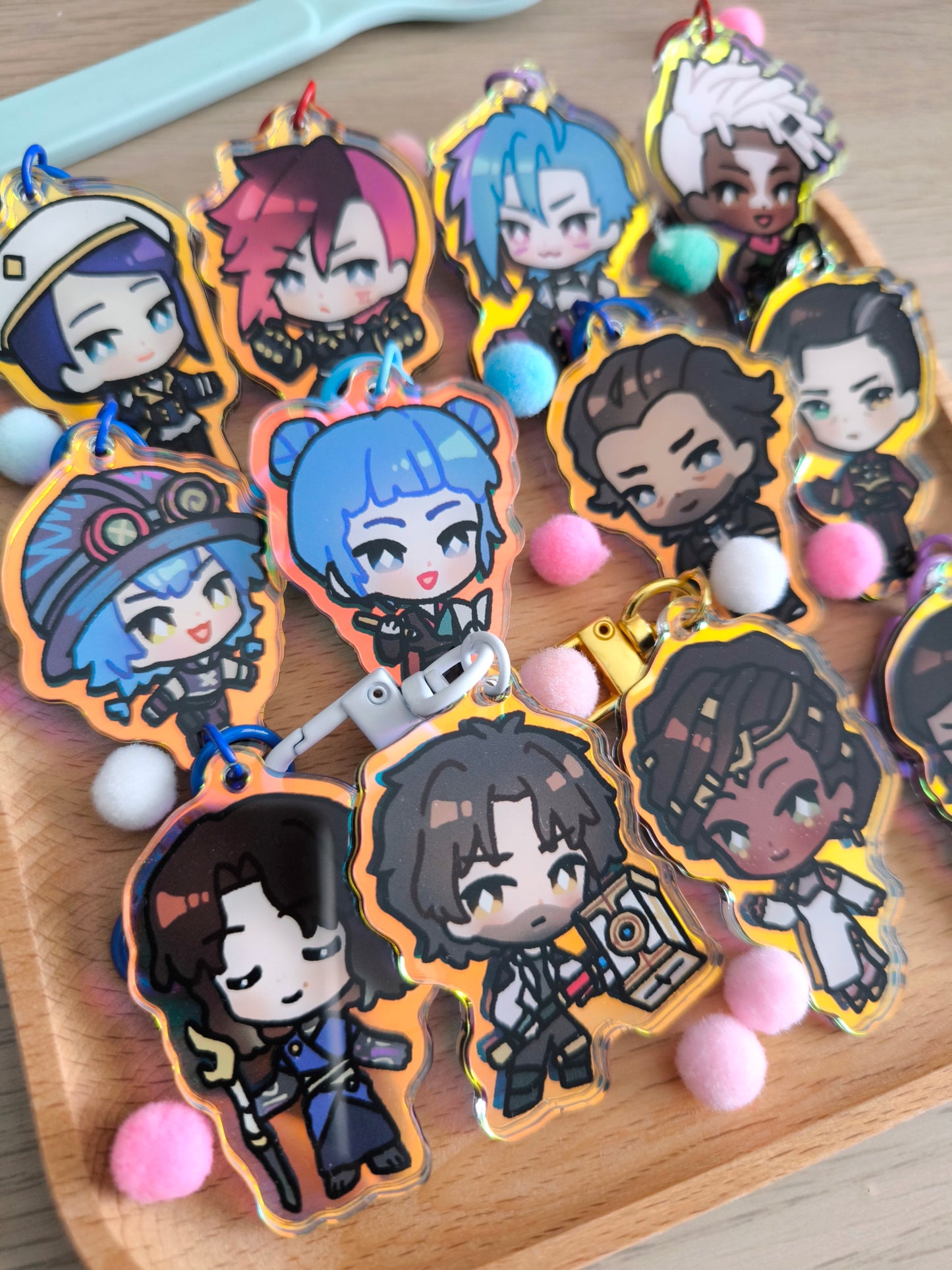 Arcane Unofficial Fanmerch Charms