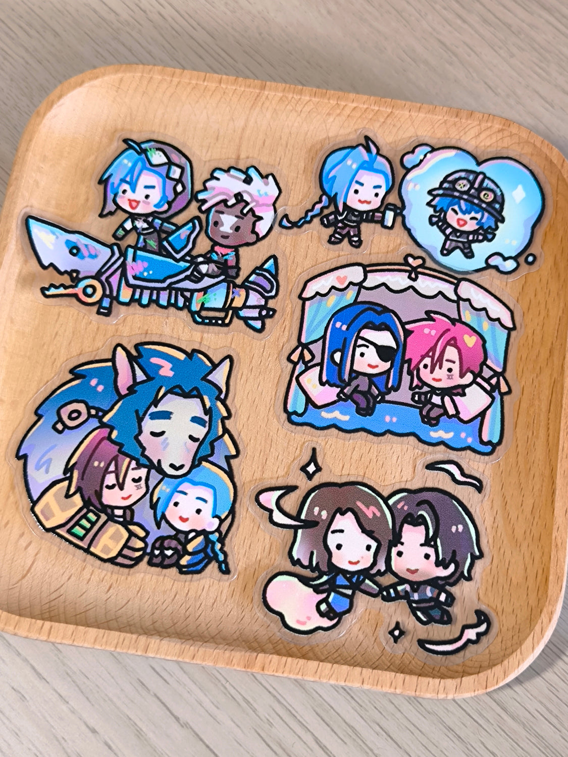 Arcane Unofficial Fanmerch Group Stickers