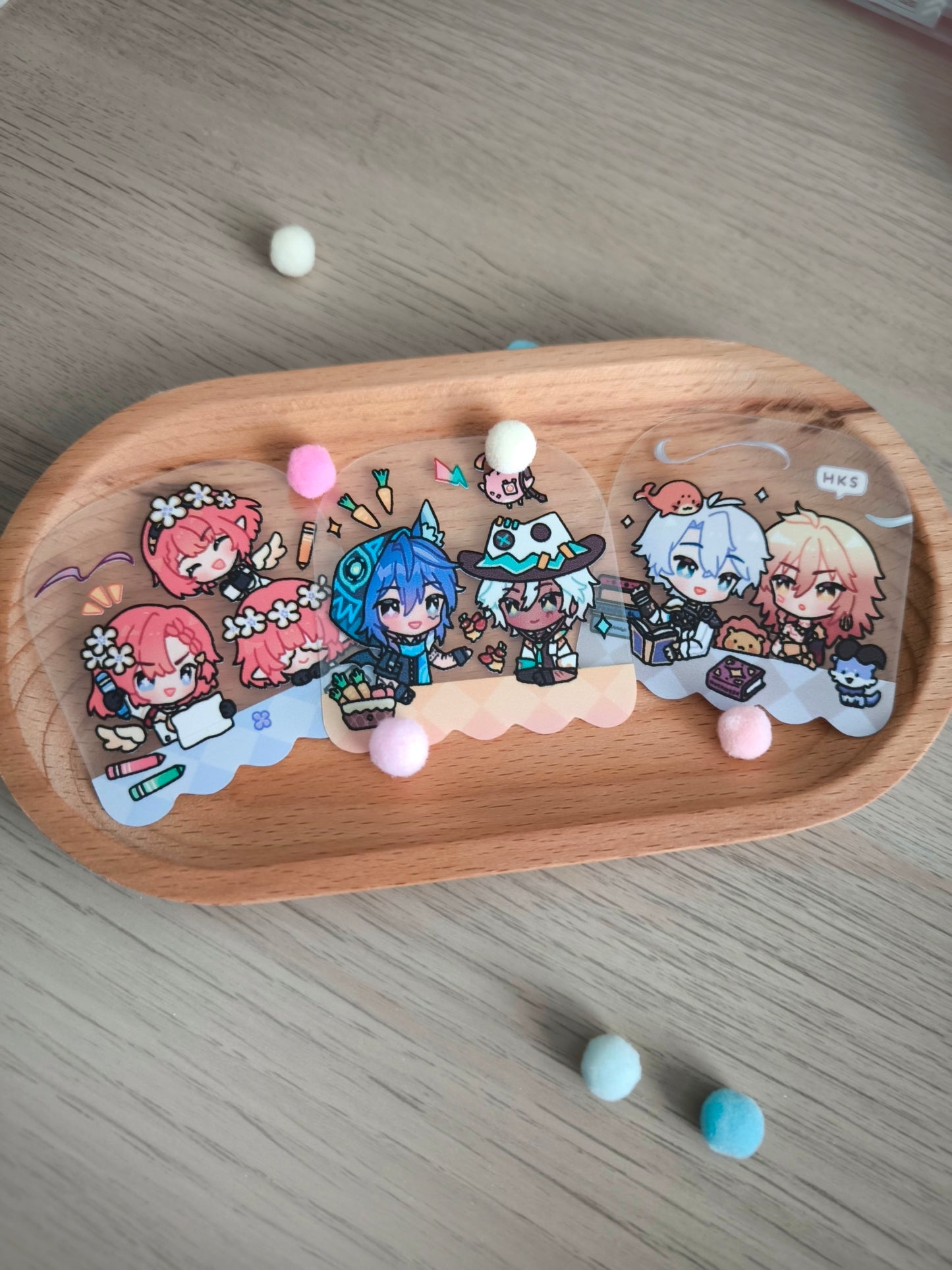 Genshin & Star Rail Group Stickers