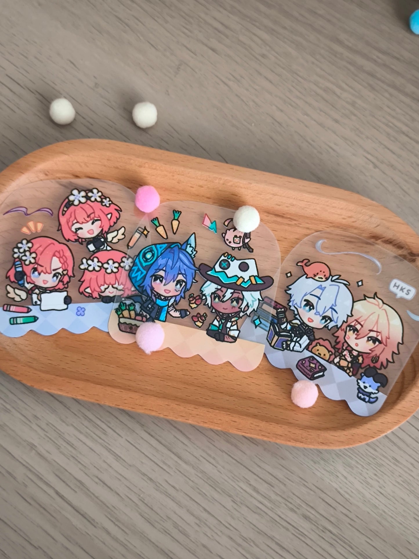 Genshin & Star Rail Group Stickers