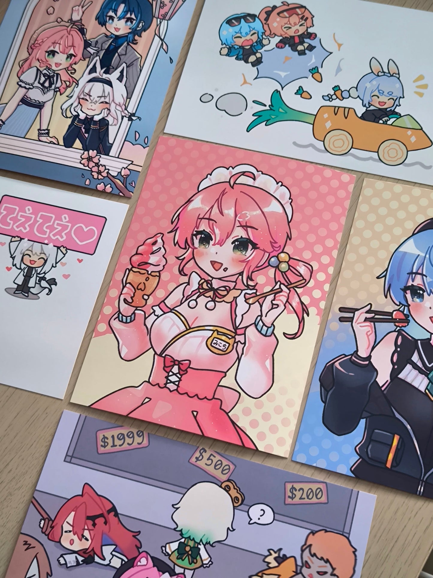 Hololive Postcard Print