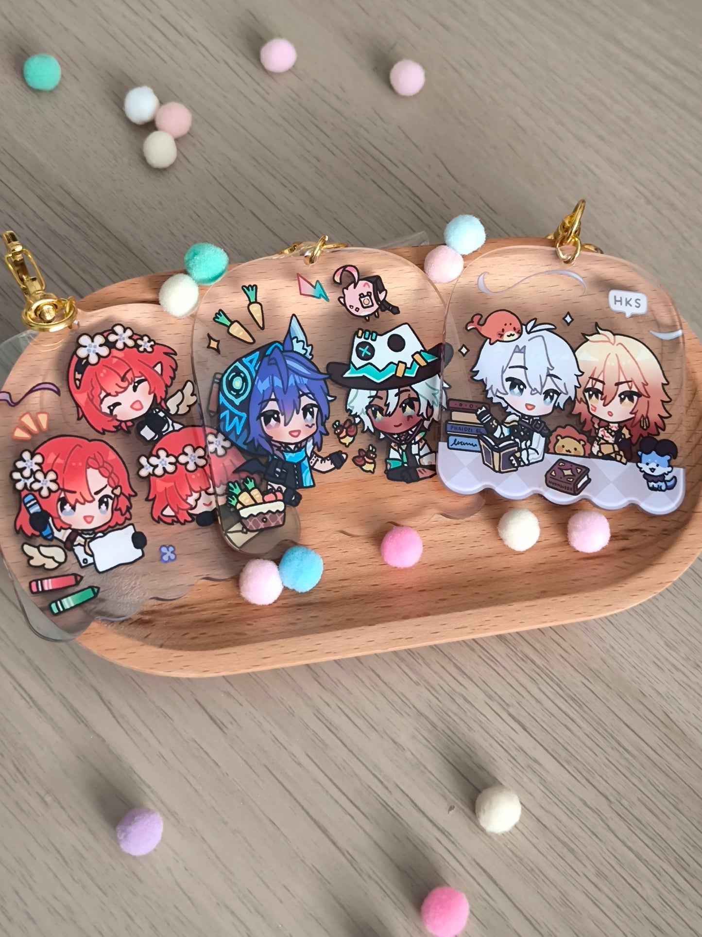Genshin & Star Rail Group Charms