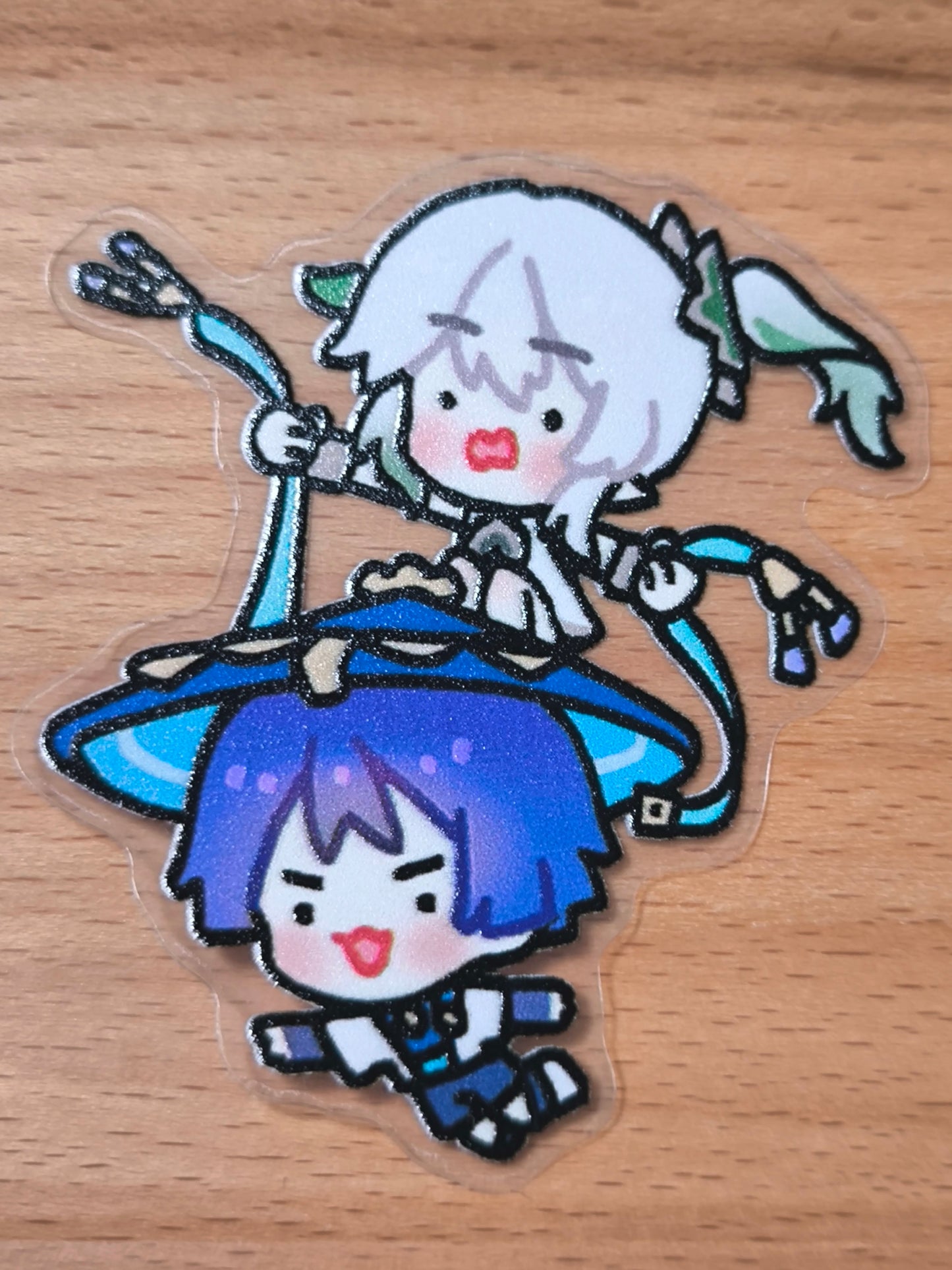 Genshin Scaramouche & Nahida Sticker