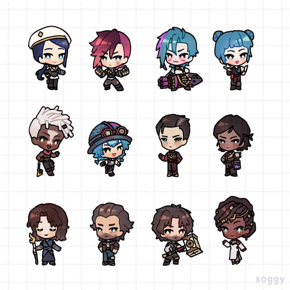 Arcane Unofficial Fanmerch Charms