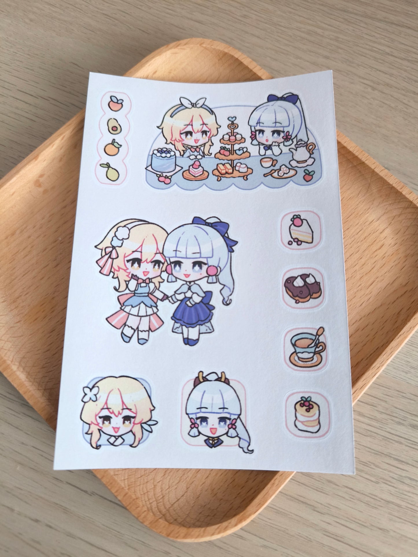 Genshin Ayalumi Sticker Sheet