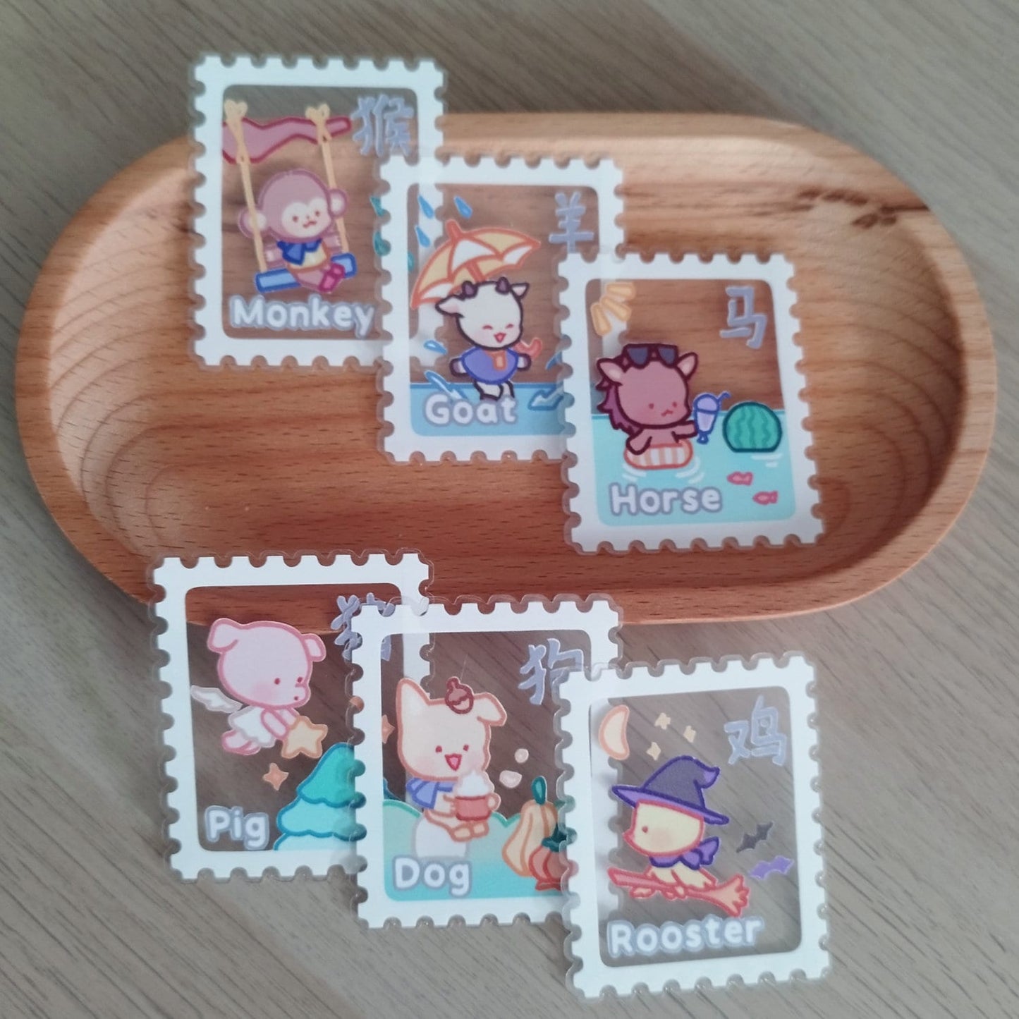 Cosy Buds Zodiac Stickers