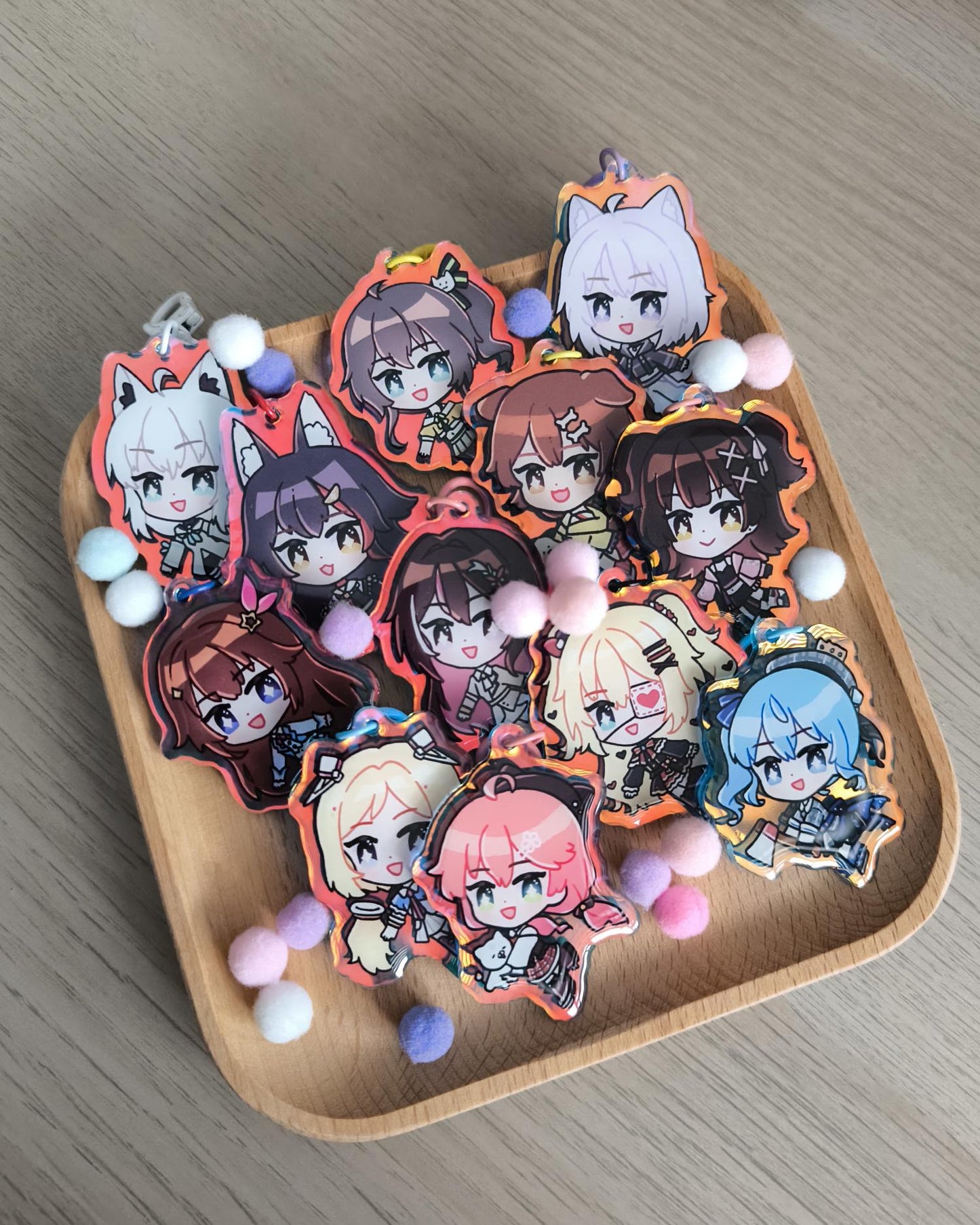 Hololive JP 0, 1, Gamers Charms