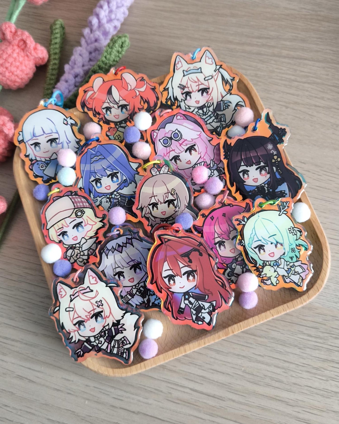 Hololive EN Charms