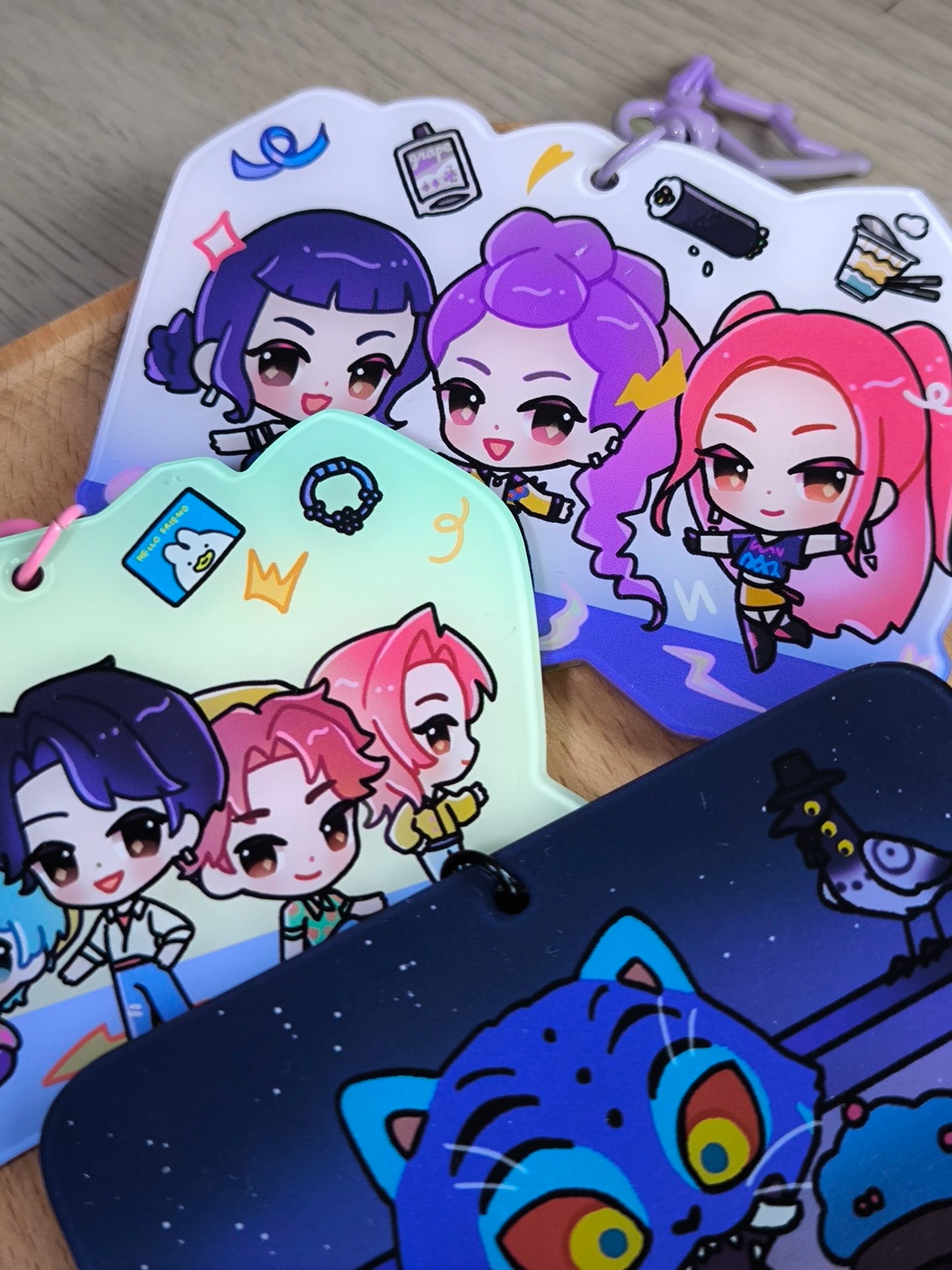 KPOP Demon Hunters Large Charms