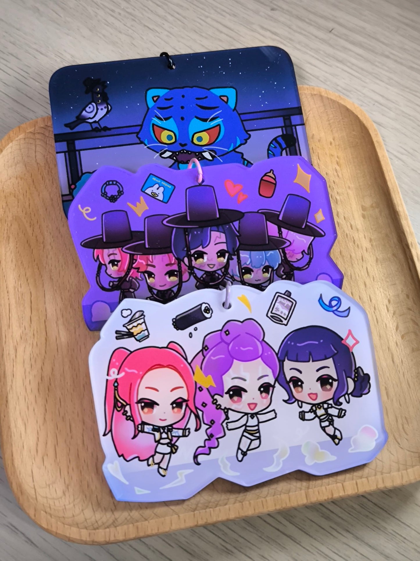 KPOP Demon Hunters Large Charms