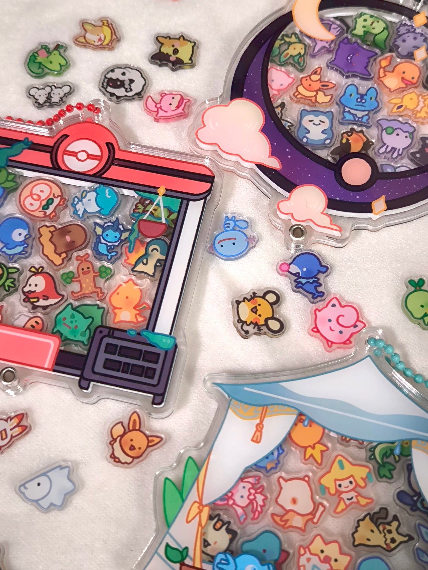 Pokemon Shaker Charms