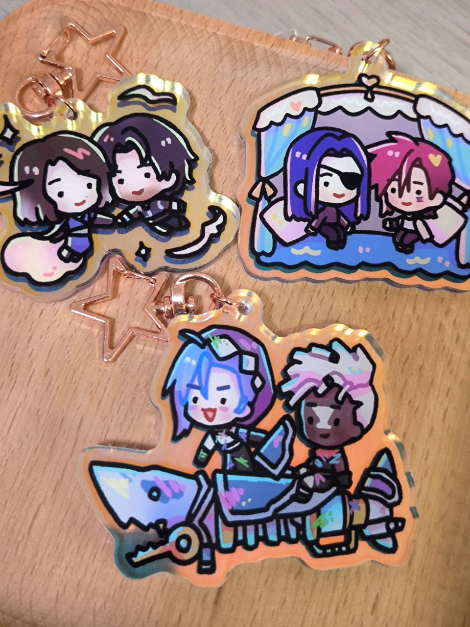 Arcane Unofficial Fanmerch Group Charms