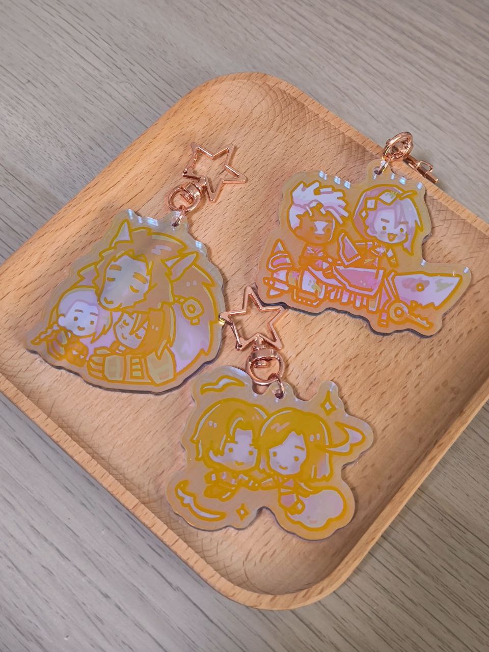 Arcane Unofficial Fanmerch Group Charms