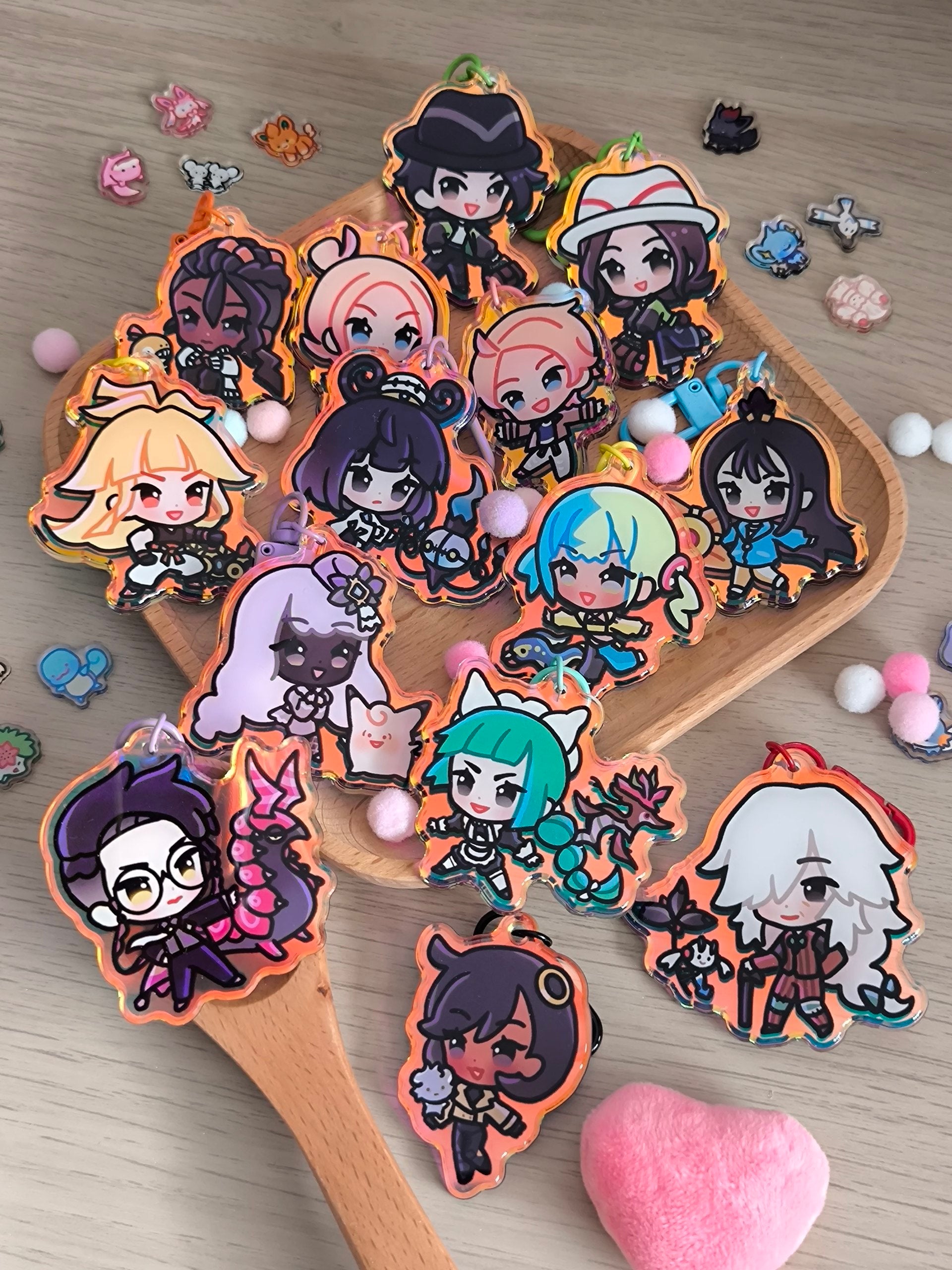Pokemon ZA Charms - Unofficial Fanmerch – Soggy's Store