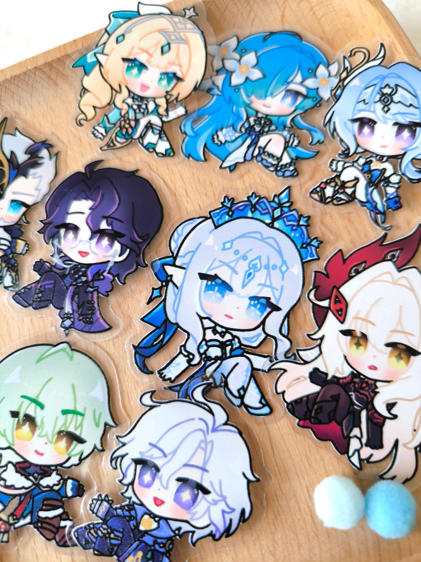 Genshin Stickers 4 Snezhnaya
