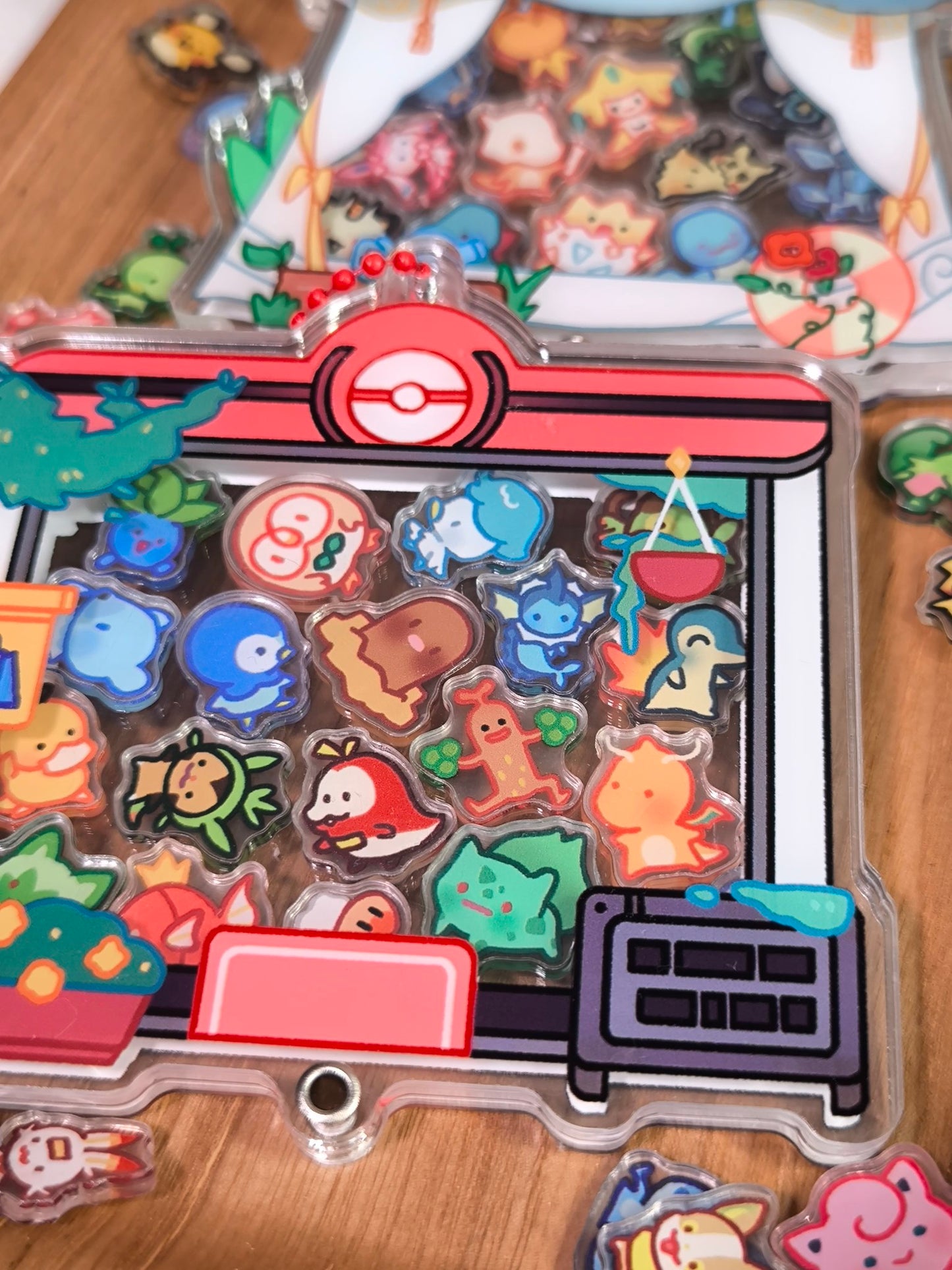 Pokemon Shaker Charms