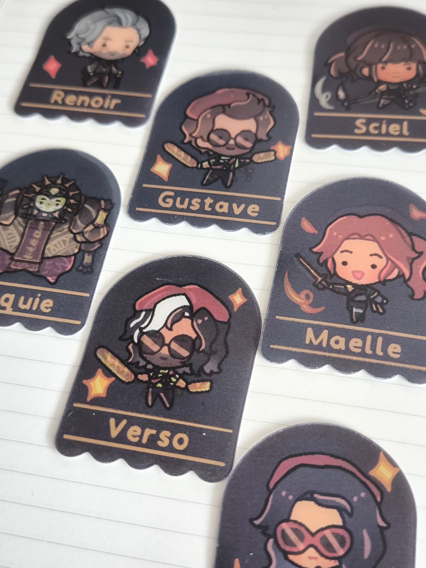 Expedition 33 Lenticular Stickers - Unofficial Fanmerch