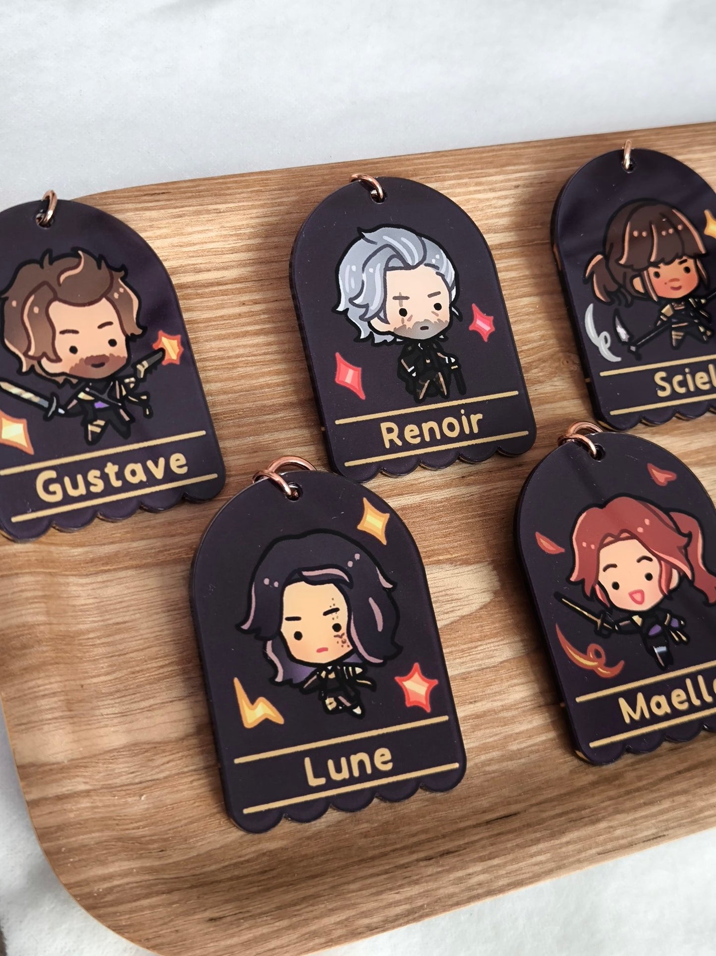 Expedition 33 Charms - Unofficial Fanmerch