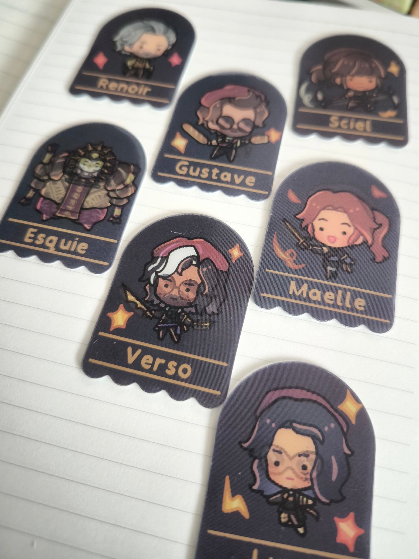Expedition 33 Lenticular Stickers - Unofficial Fanmerch