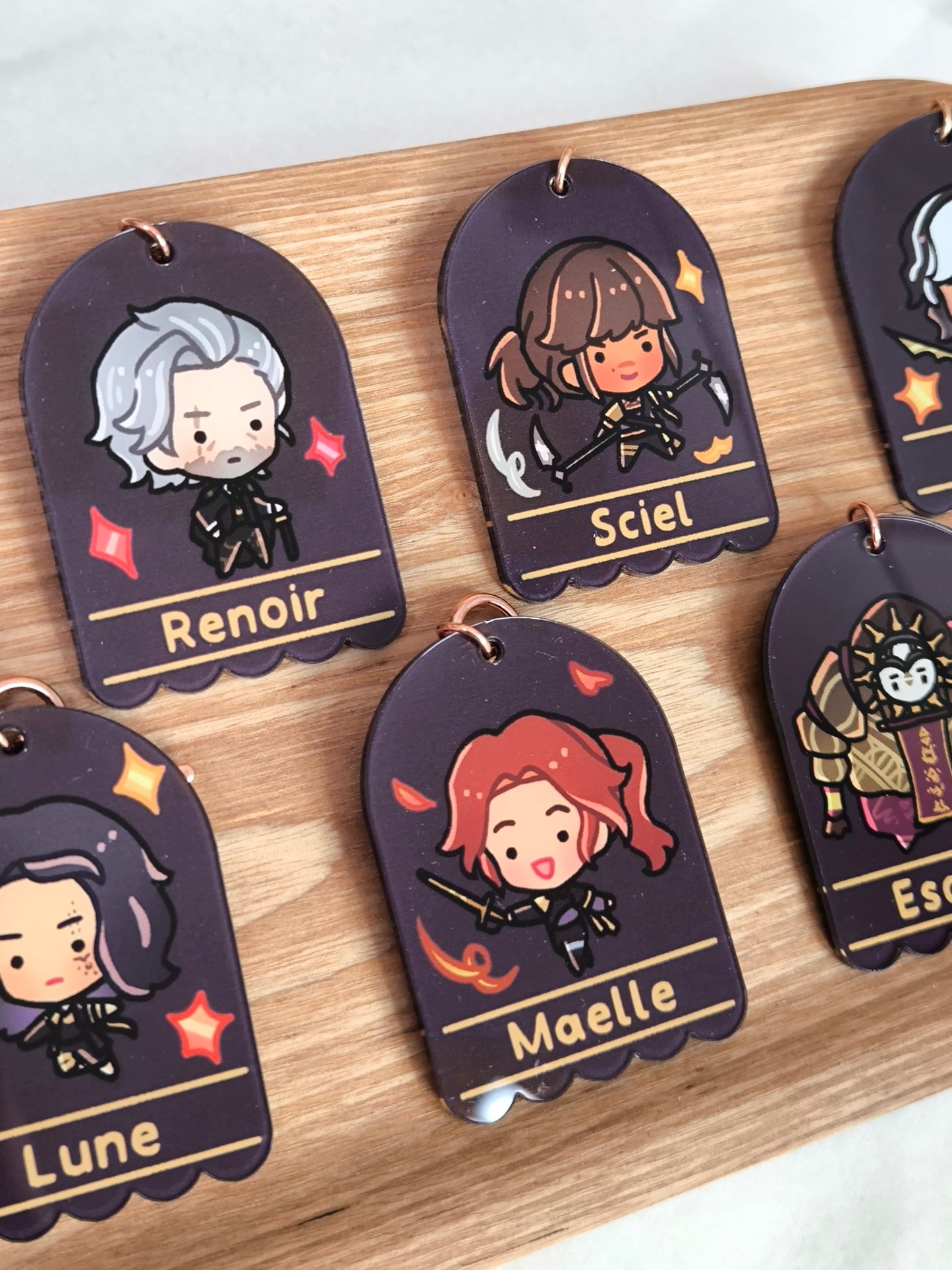 Expedition 33 Charms - Unofficial Fanmerch