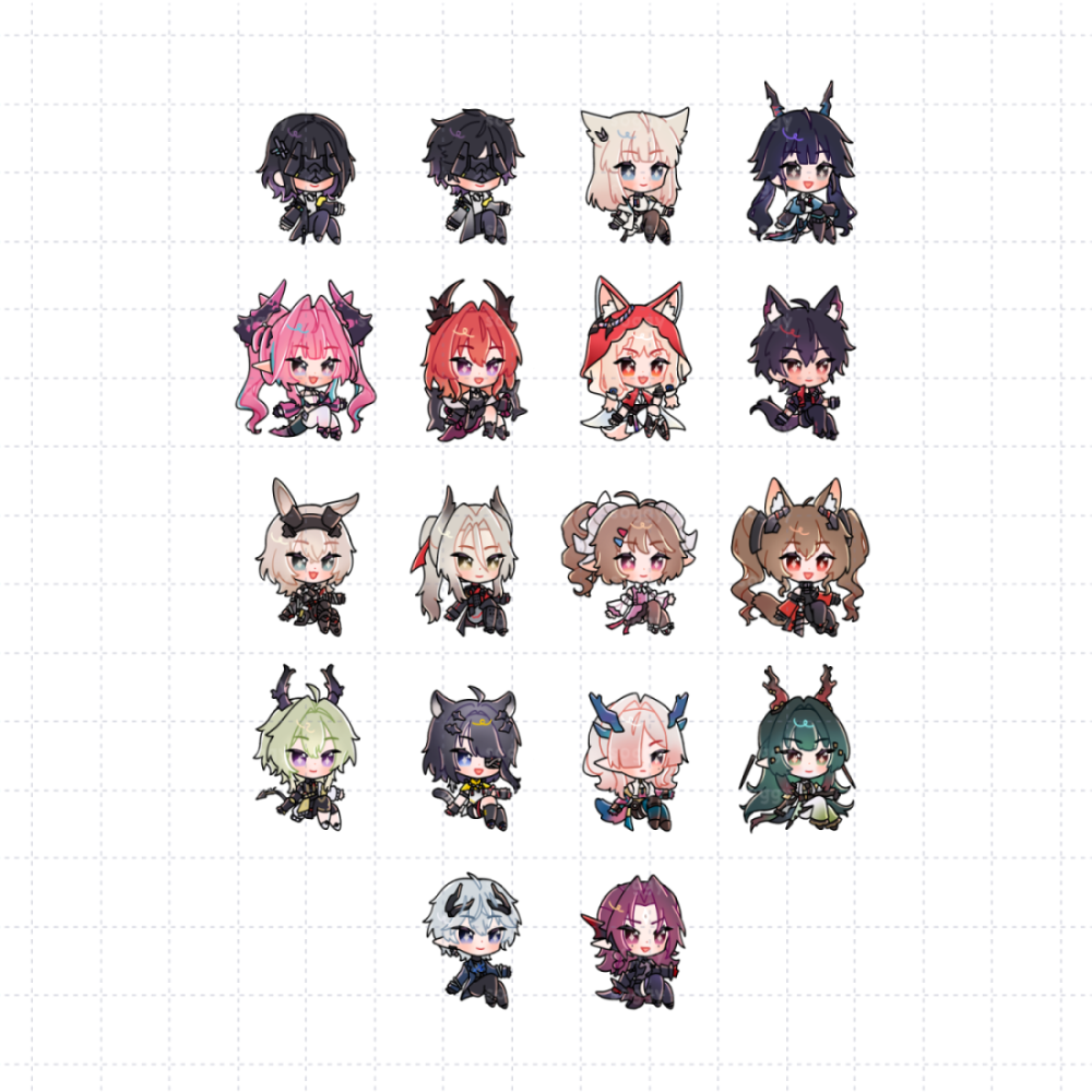 Endfield Arknights Fanmade Charms