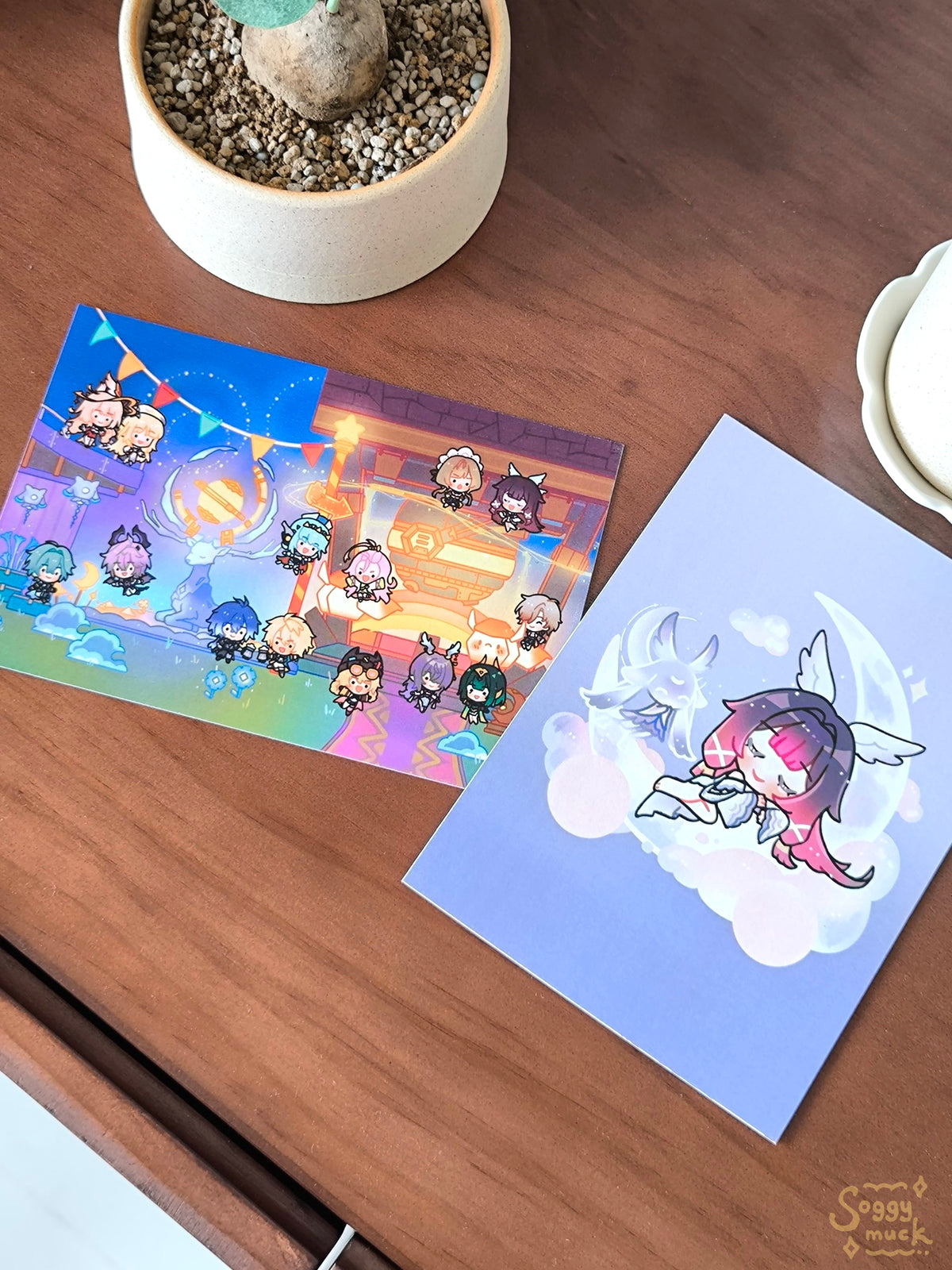 Genshin Nod Krai Postcard Prints