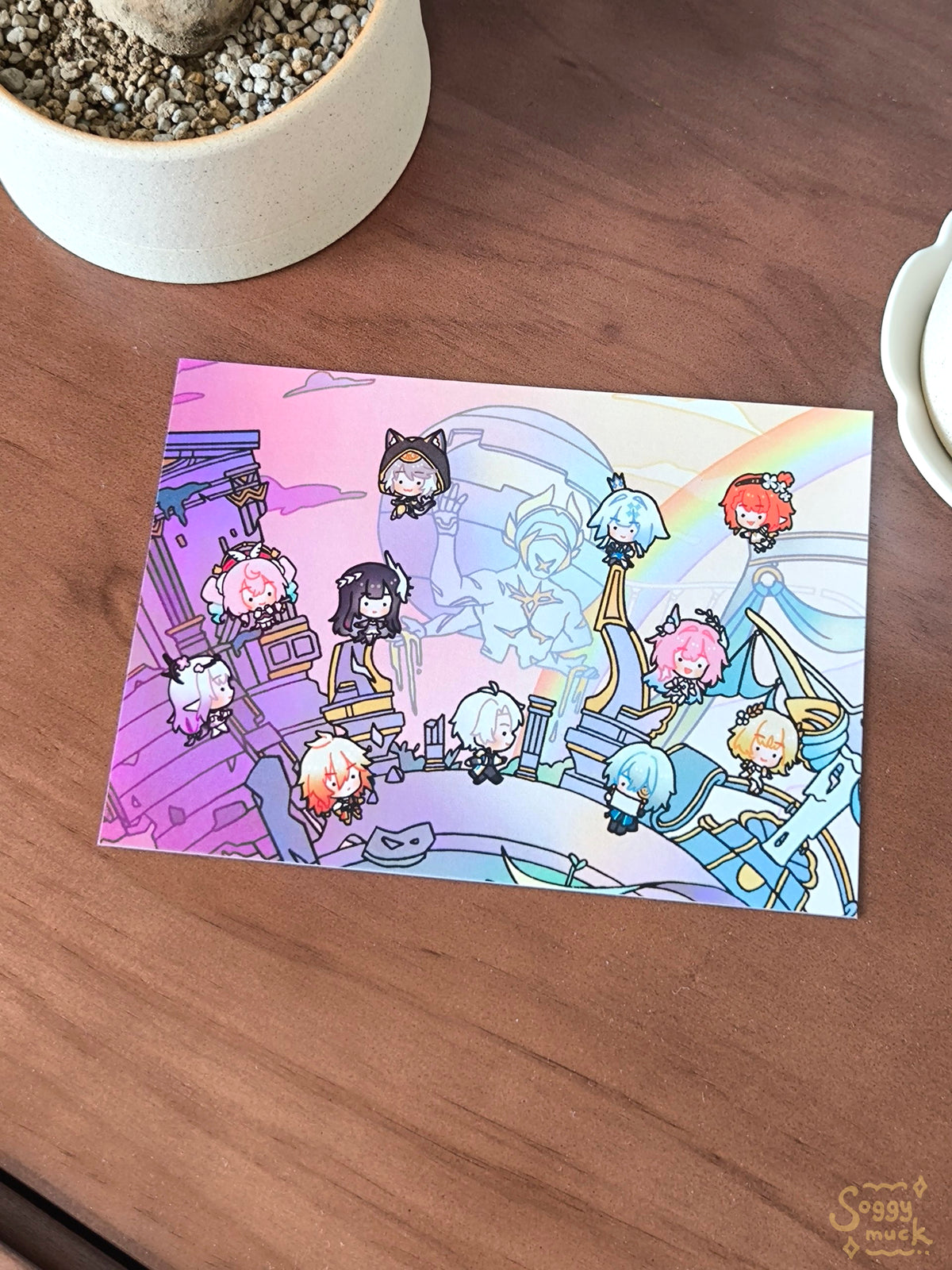 Honkai Star Rail Amphoreus Postcard Print