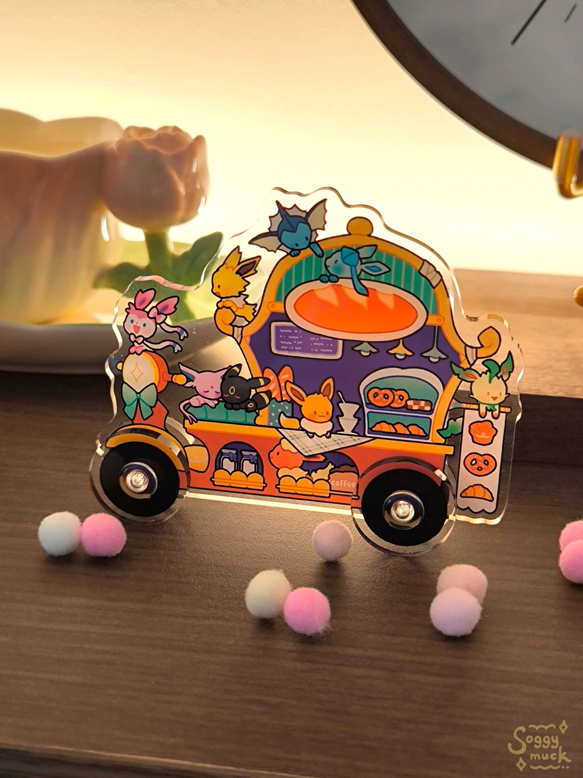 Pokemon Eevee Car Standee - Unofficial Fanmerch