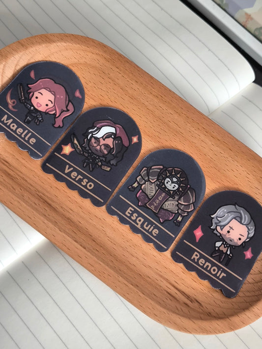 Expedition 33 Lenticular Stickers - Unofficial Fanmerch