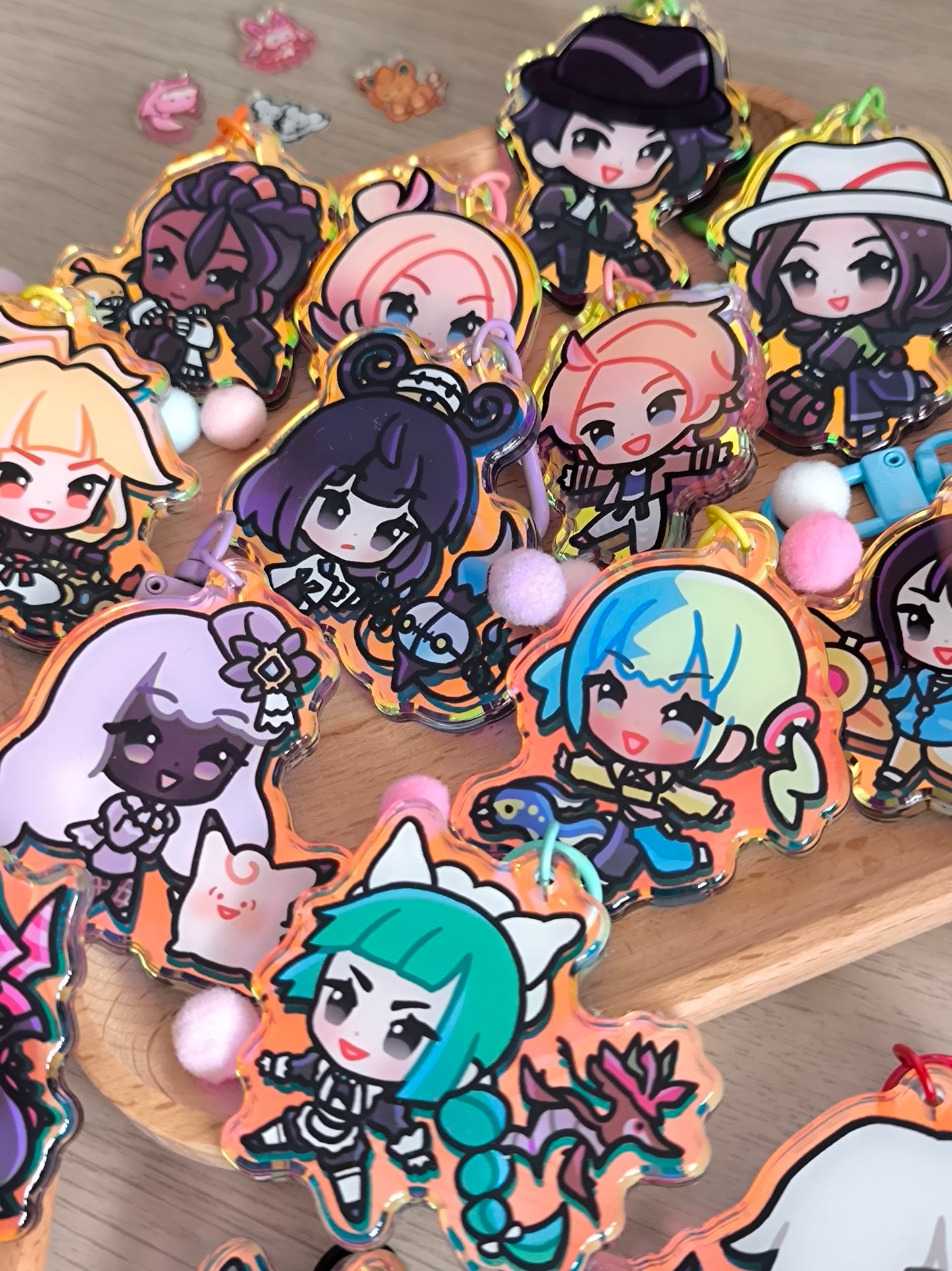 Pokemon ZA Charms - Unofficial Fanmerch