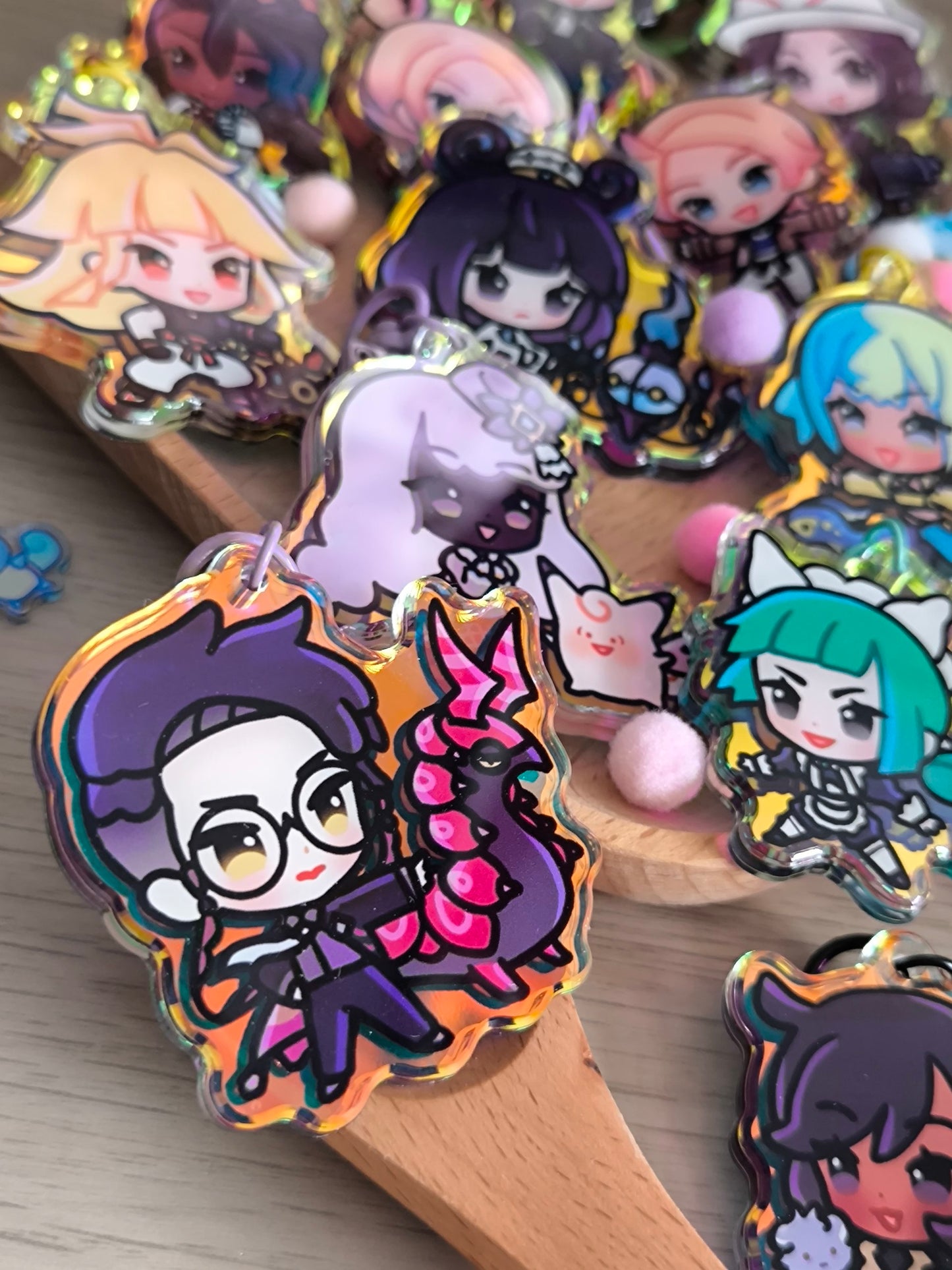 Pokemon ZA Charms - Unofficial Fanmerch