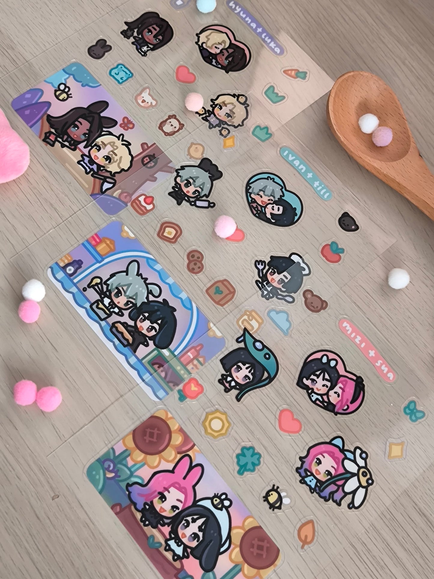 Alienstage Farming Sticker Sheet