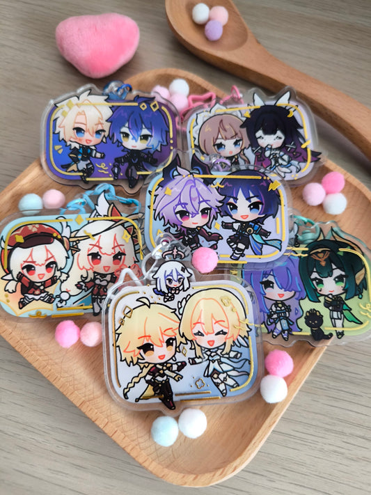 Genshin Nod Krai Foil Charms