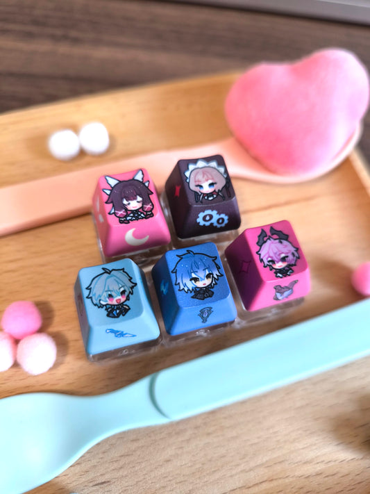 Genshin NodKrai Keycaps with Light Up Switch