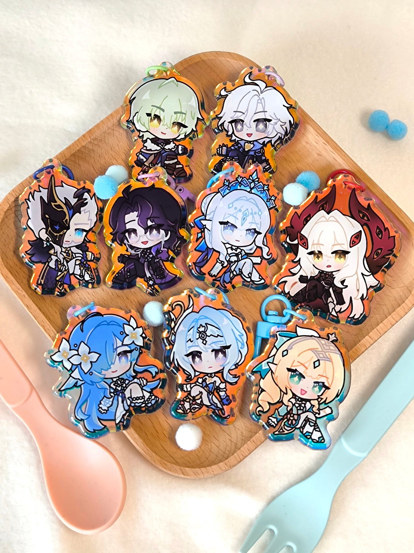 Genshin Charms 4 Snezhnaya