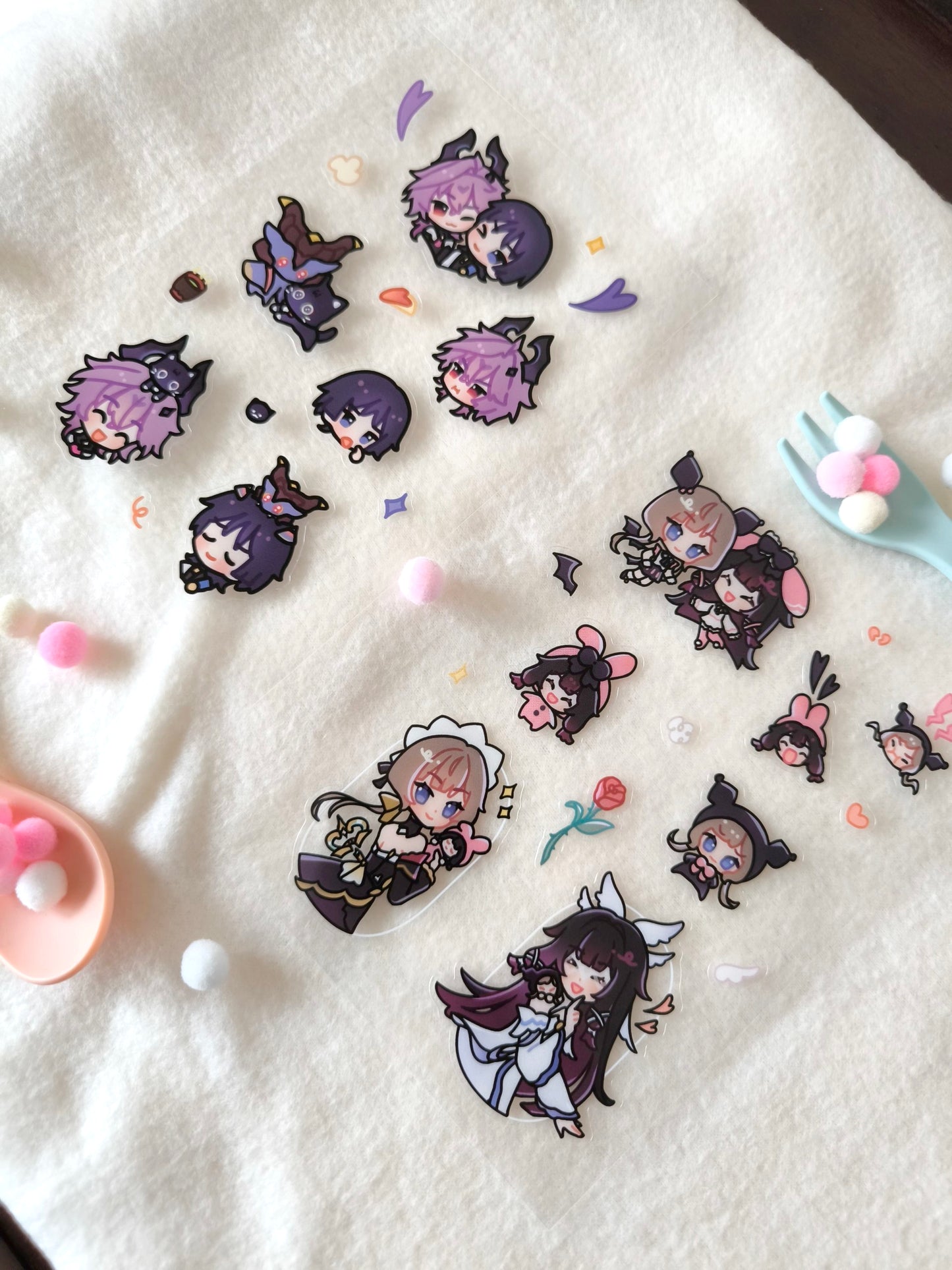 Hoyoverse Sticker Sheet