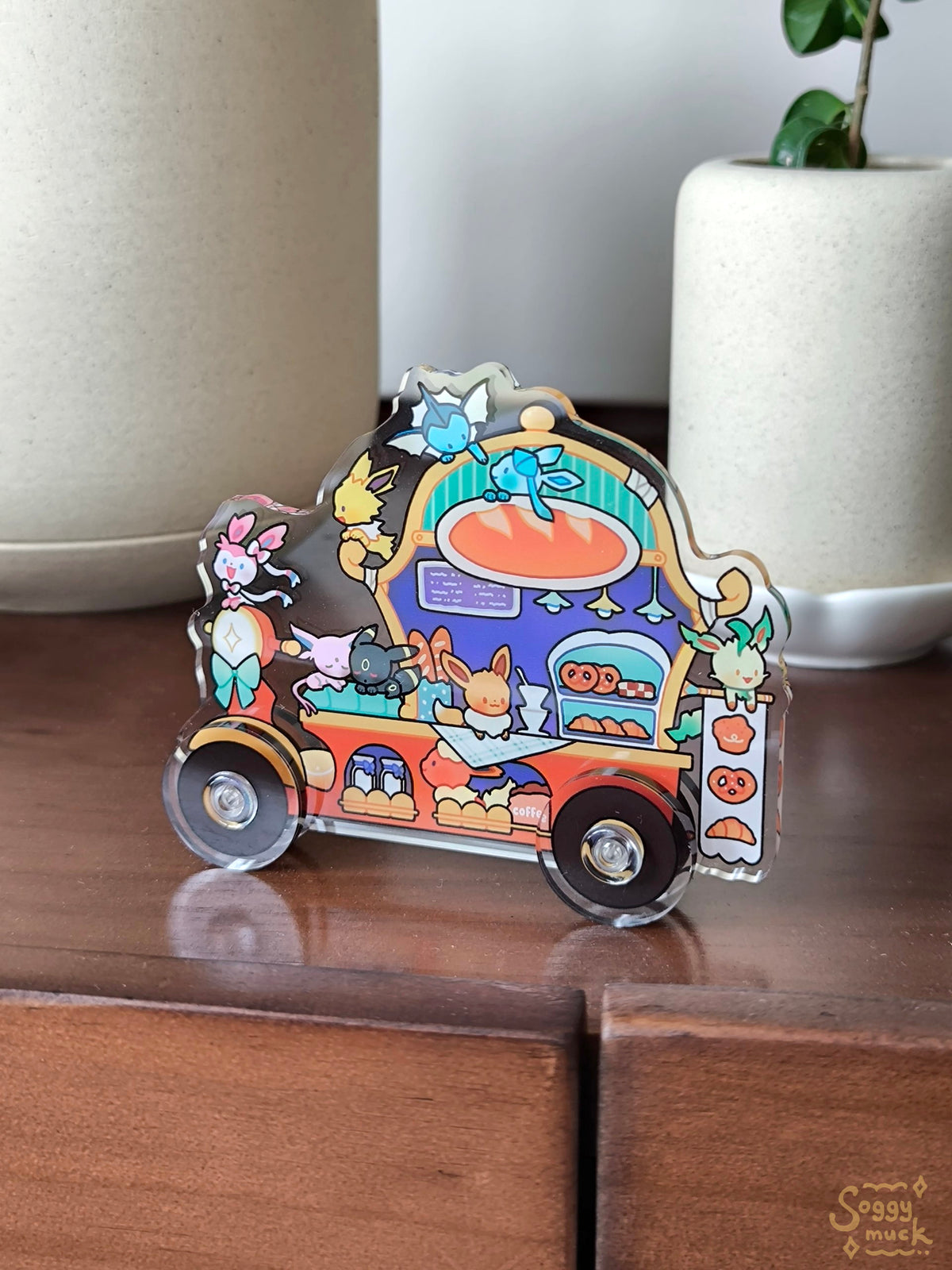 Pokemon Eevee Car Standee - Unofficial Fanmerch