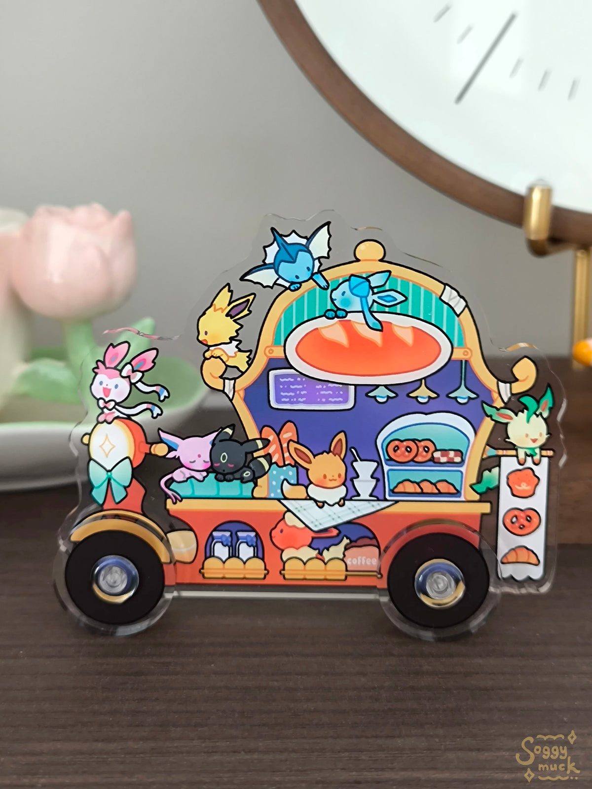 Pokemon Eevee Car Standee - Unofficial Fanmerch