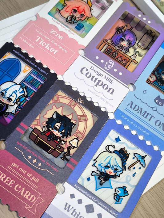 Genshin Film Ticket Print