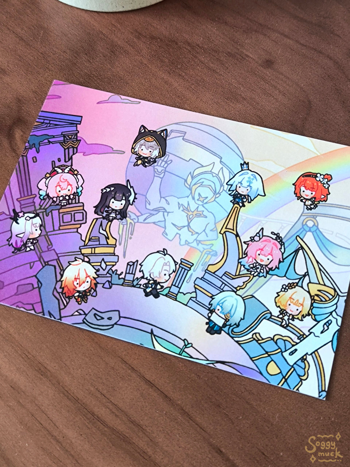 Honkai Star Rail Amphoreus Postcard Print