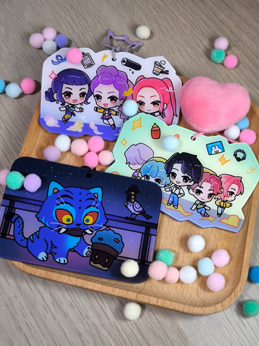 KPOP Demon Hunters Large Charms